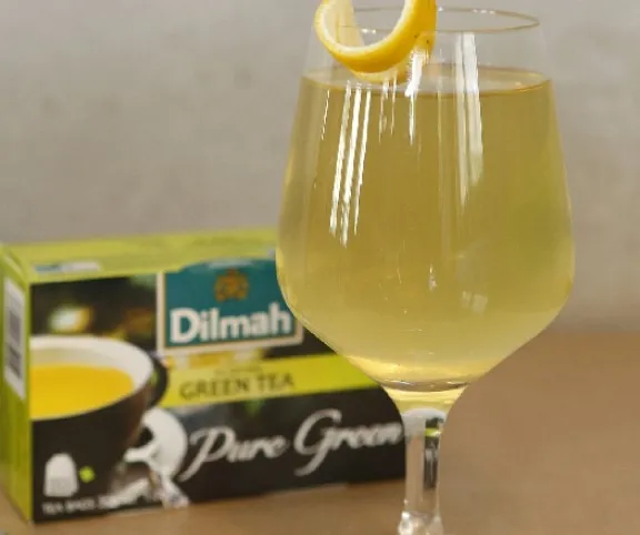 Zöldtea mézzel és zeller keserűvel  recept