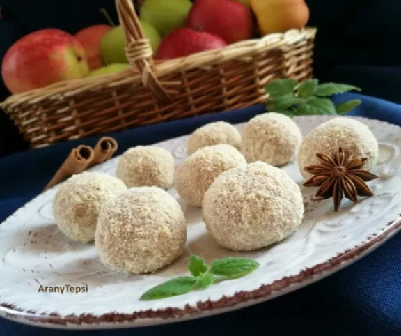 Almáspite-golyó recept