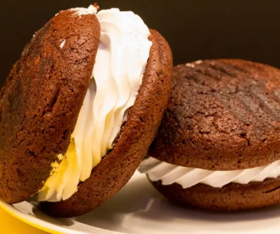 Whoopie pie habcukorkrémmel recept