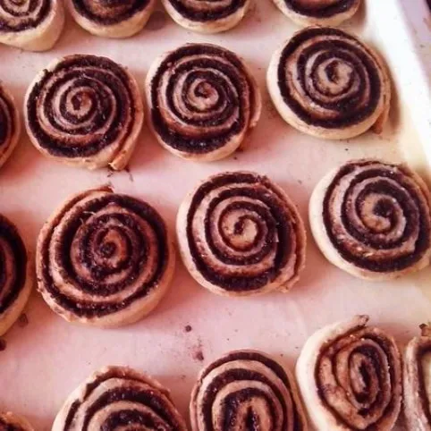 Turbó kakaós csiga recept