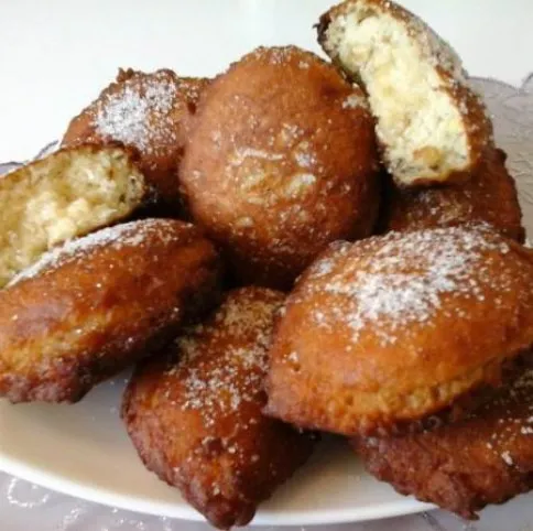 Kókuszos-banános fánk recept