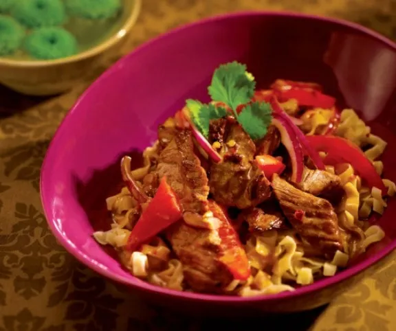 Indonéz sült marha kókuszpehellyel  recept