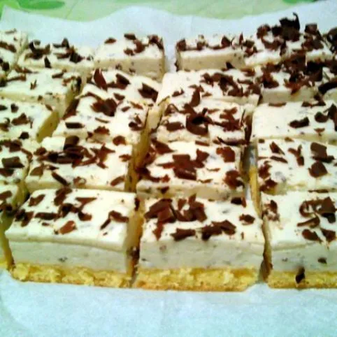 Sztracsatella szelet recept