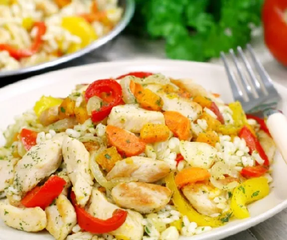 Rizses-csirkés egytál recept
