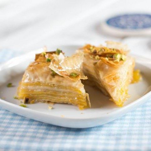 Narancsos-vaníliás baklava recept