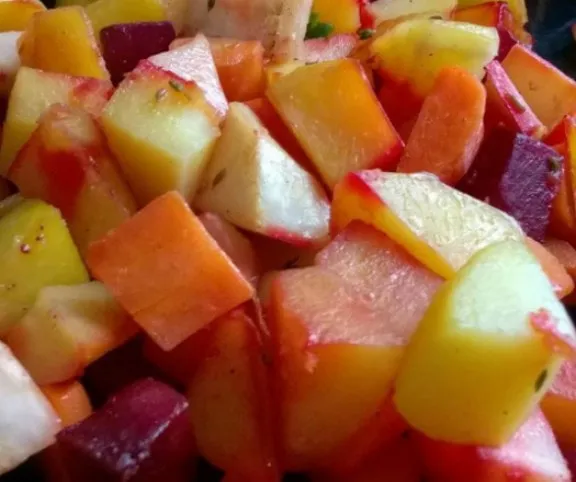 Sütőben sült tepsis zöldségek recept