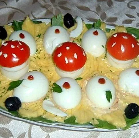 Töltött tojás VI. recept