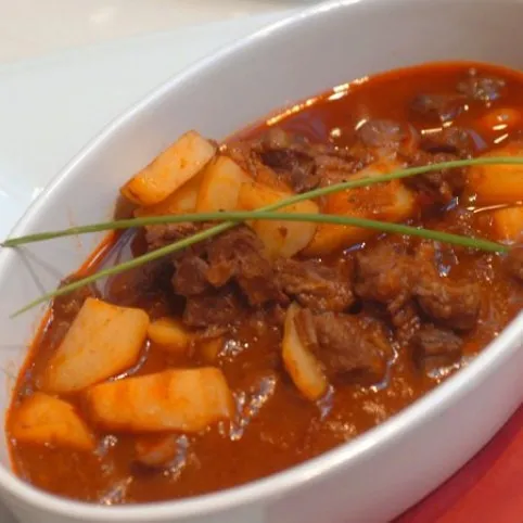 Burgonyás borjúlapocka recept