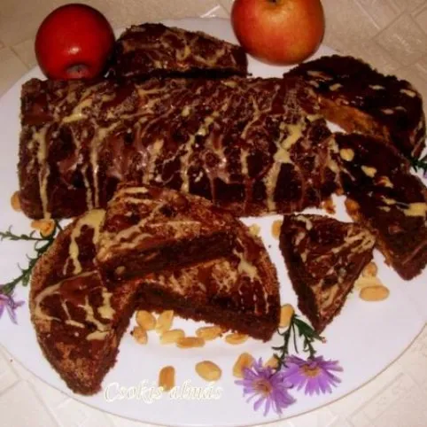 Almás-csokis sütemény recept