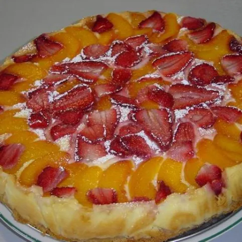 Mascarponekrémes gyümölcstorta kókusszal recept