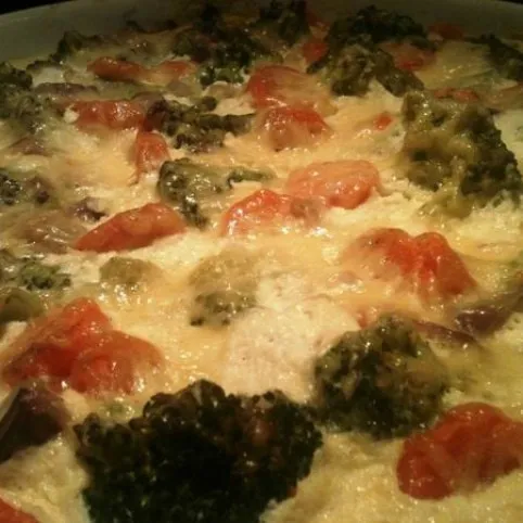 Tejszínes-sajtos brokkoli recept