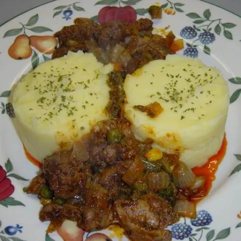 Resztelt máj zöldségekkel recept