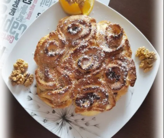 Karácsonyi rózsakalács (glutén-és tejmentes) recept