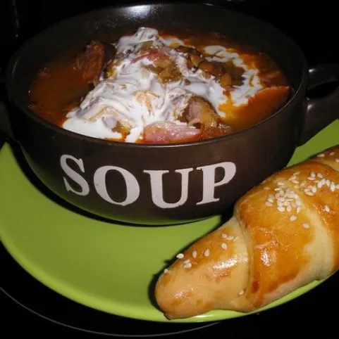 Korhelyleves lencsével recept