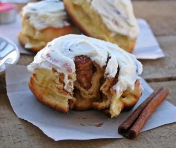Fahéjas csiga krémsajtos mázzal recept