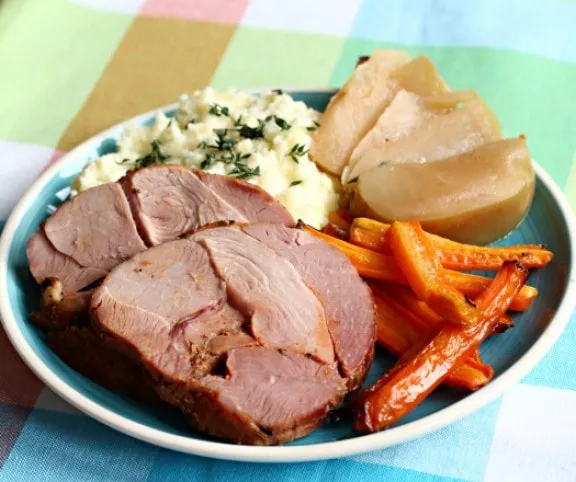 Sült pulykacomb birsalma kompóttal recept