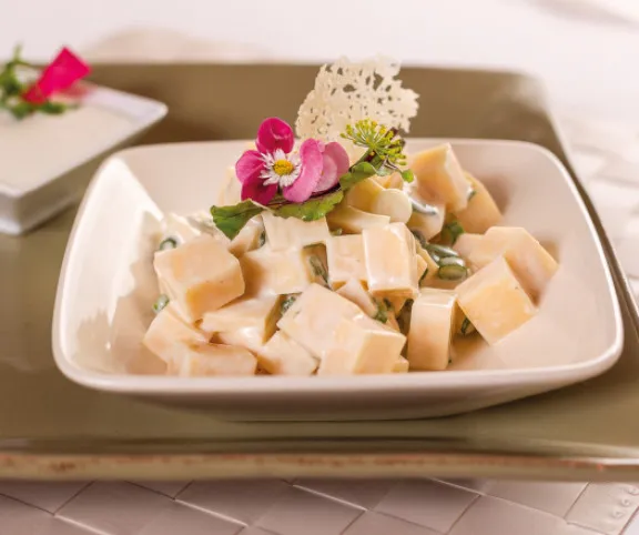 10 perces sajtsaláta recept