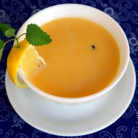 Borkrémleves recept