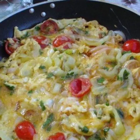Paprikán sült tojás recept