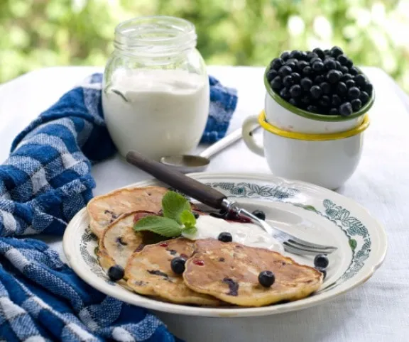 Áfonyás amerikai palacsinta recept