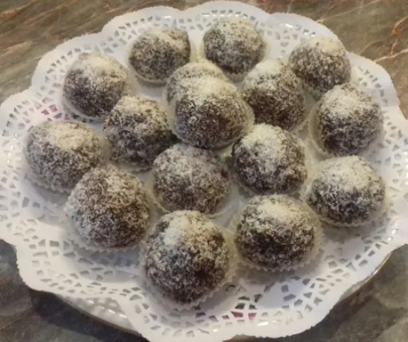 Zabkekszes zserbógolyó meggyel recept