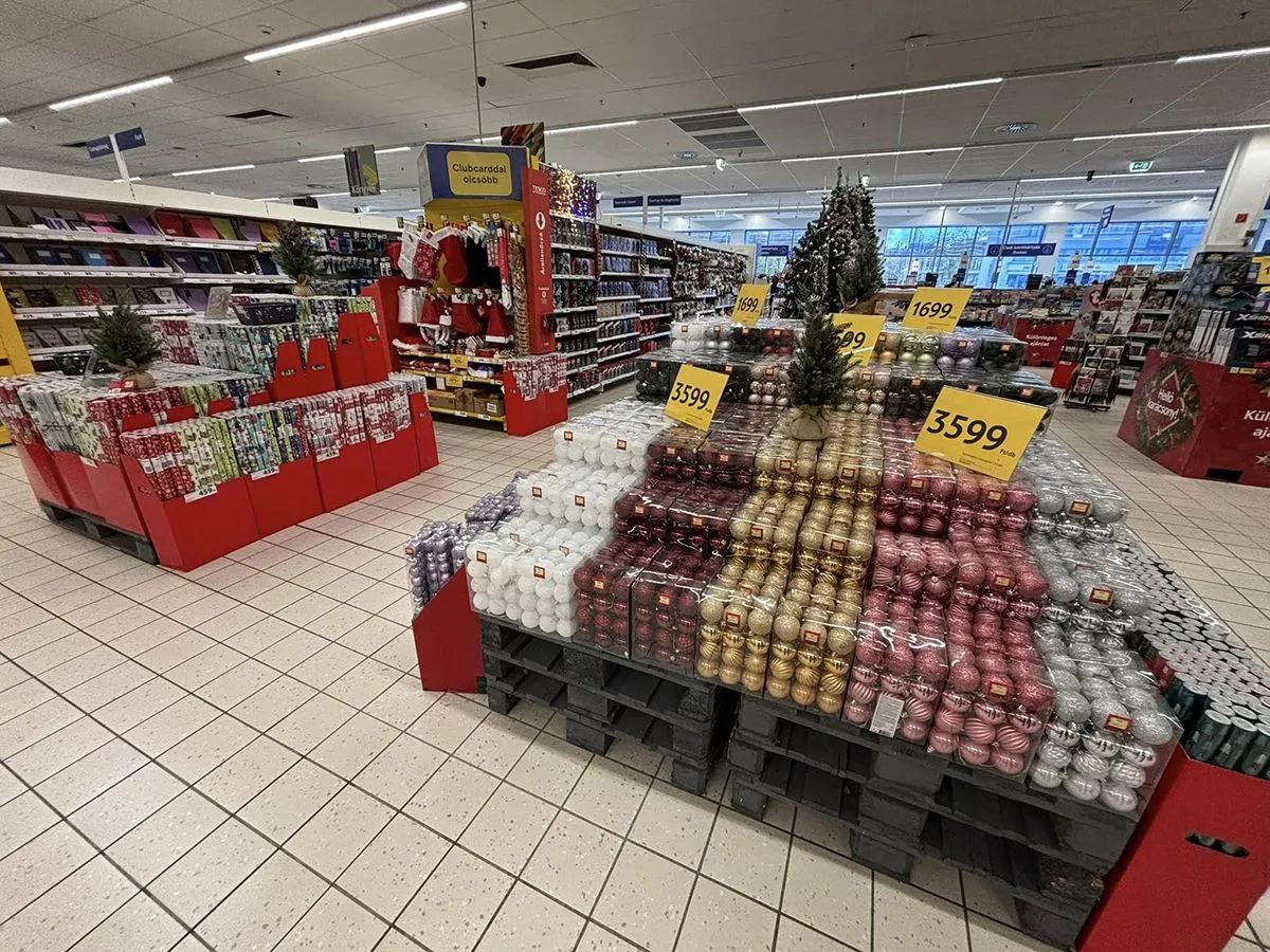 A lakás feldíszítése is hozzájárul a hangulat megalapozásához /Fotó: TESCO MAGYARORSZÁG