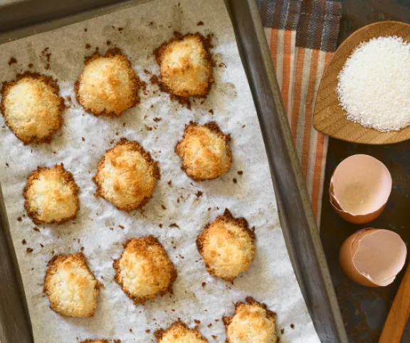 Kókuszos zabkeksz, az egészséges ünnepi keksz recept