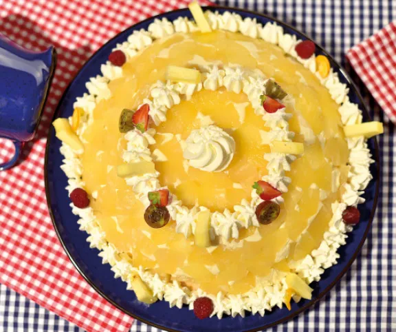 Villámgyors ananásztorta recept