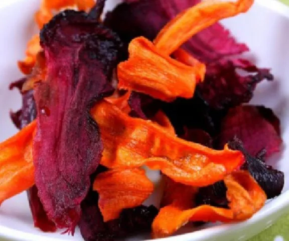 Zöldségchips házilag recept