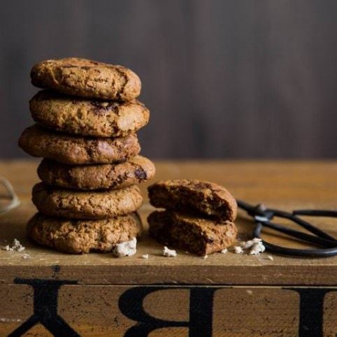 Gesztenyés-csokis cookie recept