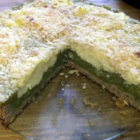 Vaníliás rebarbaratorta recept