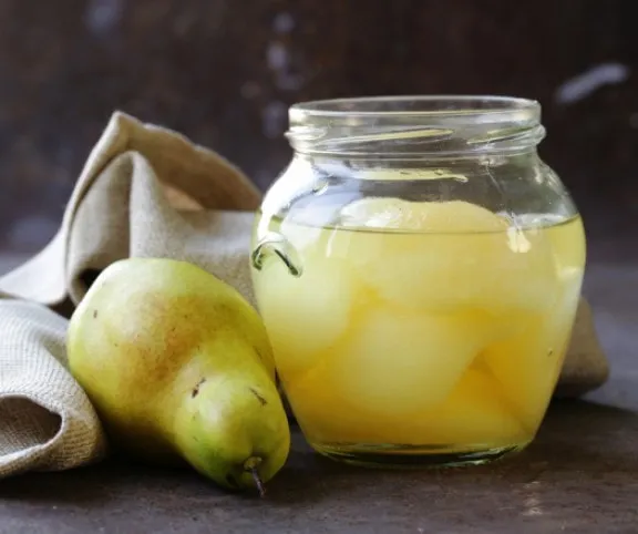 Mézes körtebefőtt recept