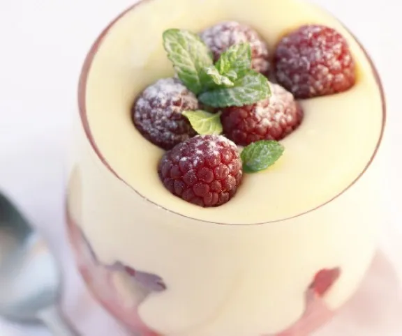 Gyümölcsös pohárkrém recept