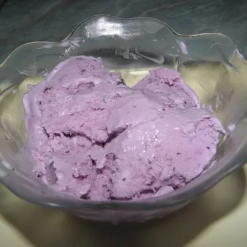 Áfonyás fagylalt recept