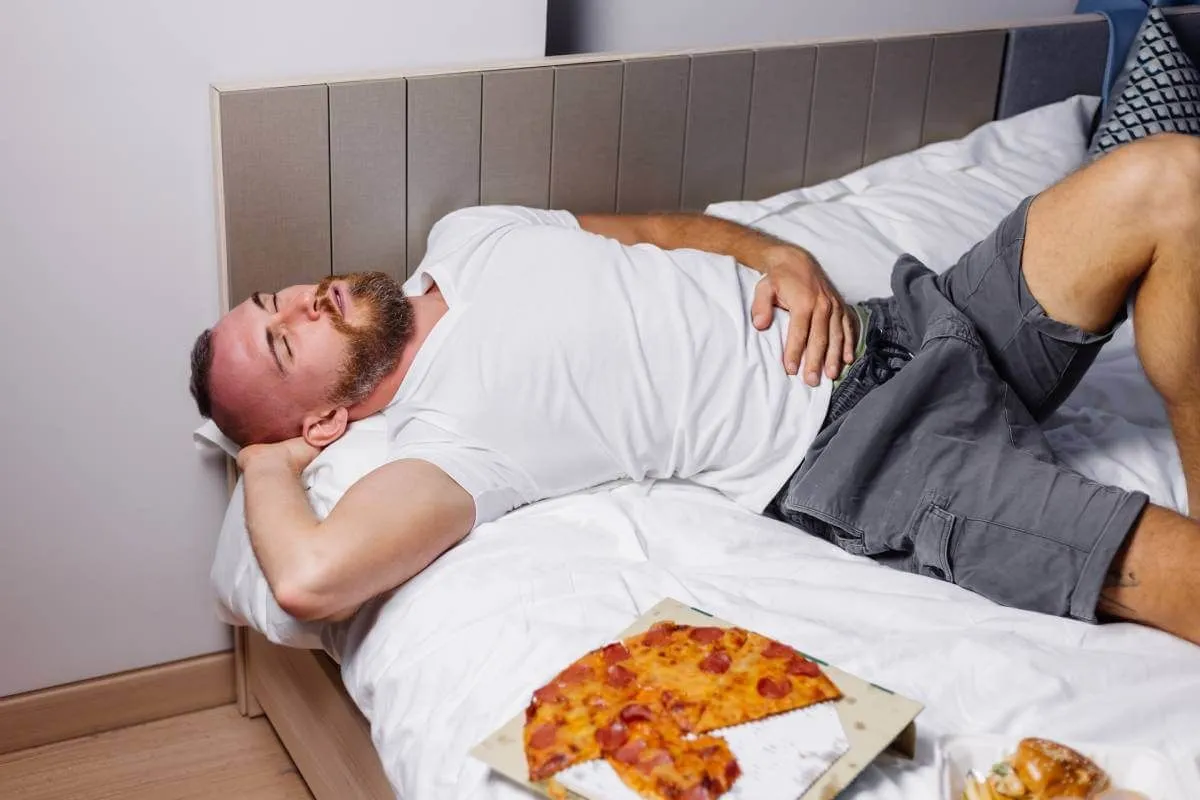 A pizza kiüt, utána szinte biztosan nincs szex / Fotó: Shutterstock