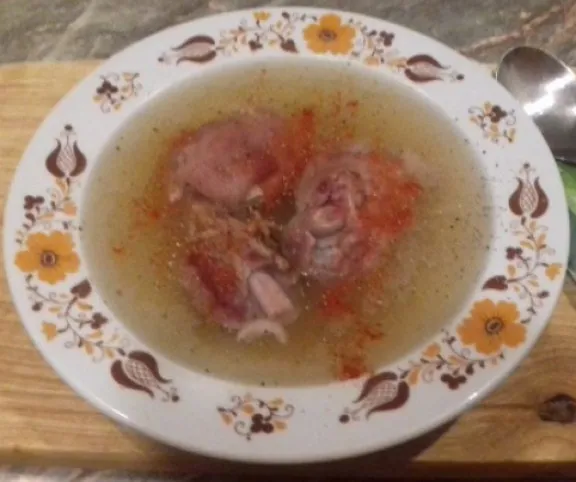 Sertéskocsonya tojással  recept