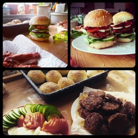 Amerikai burger recept