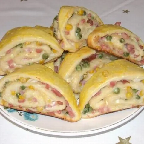 Gazdag háromszögek recept