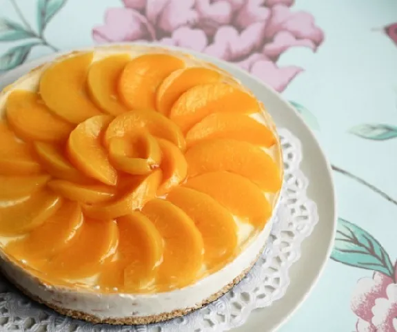 Barackos sajttorta recept