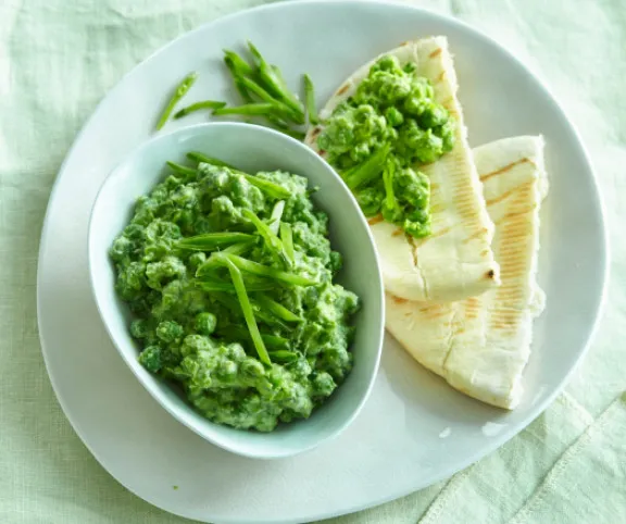 Medvehagymás borsópüré recept
