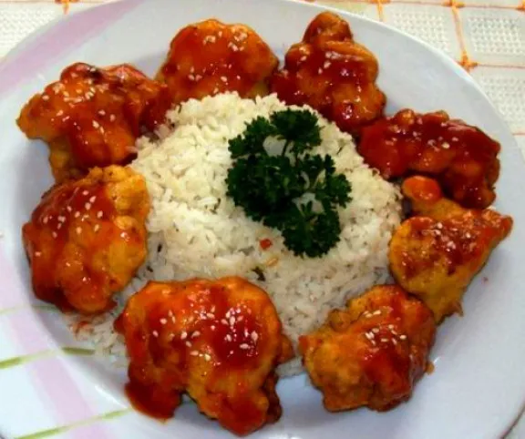 Szezámmagos-mázas csirkefalatkák recept