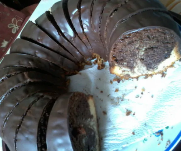 Mogyorókrémes kuglóf recept