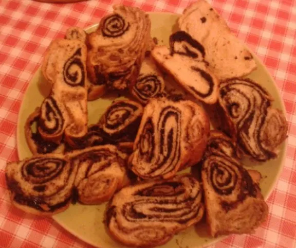 Mákos-diós-kakaós kalács recept