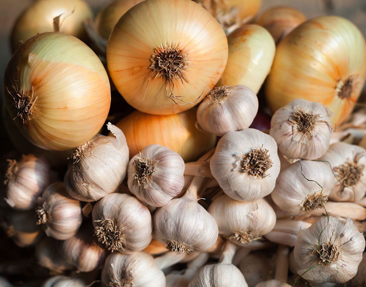 Így tároljuk a hagymát és a fokhagymát /Fotó: Shutterstock