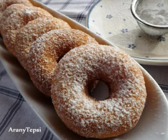 Tízperces sütőporos fánk recept