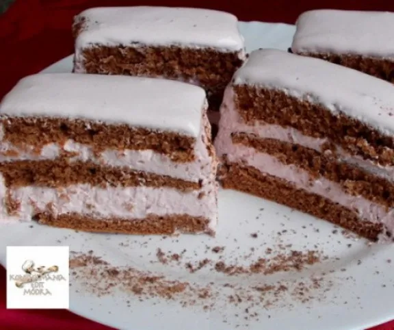 Eperhabos-csokoládés szelet recept