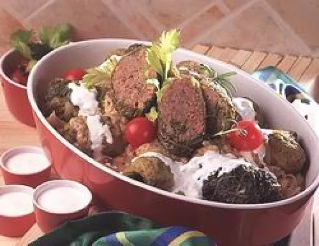 Hússal töltött kelkáposzta recept