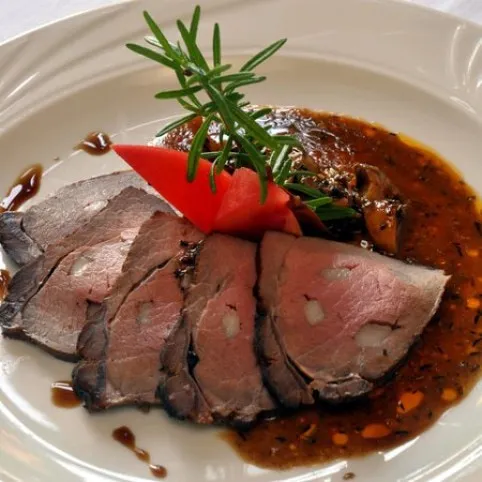 Őzcomb vadász módra recept