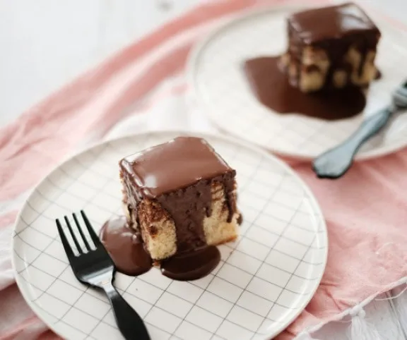 Piskóta csokiöntettel  recept