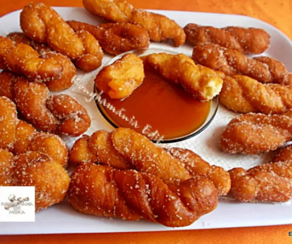 Csavart fánk recept